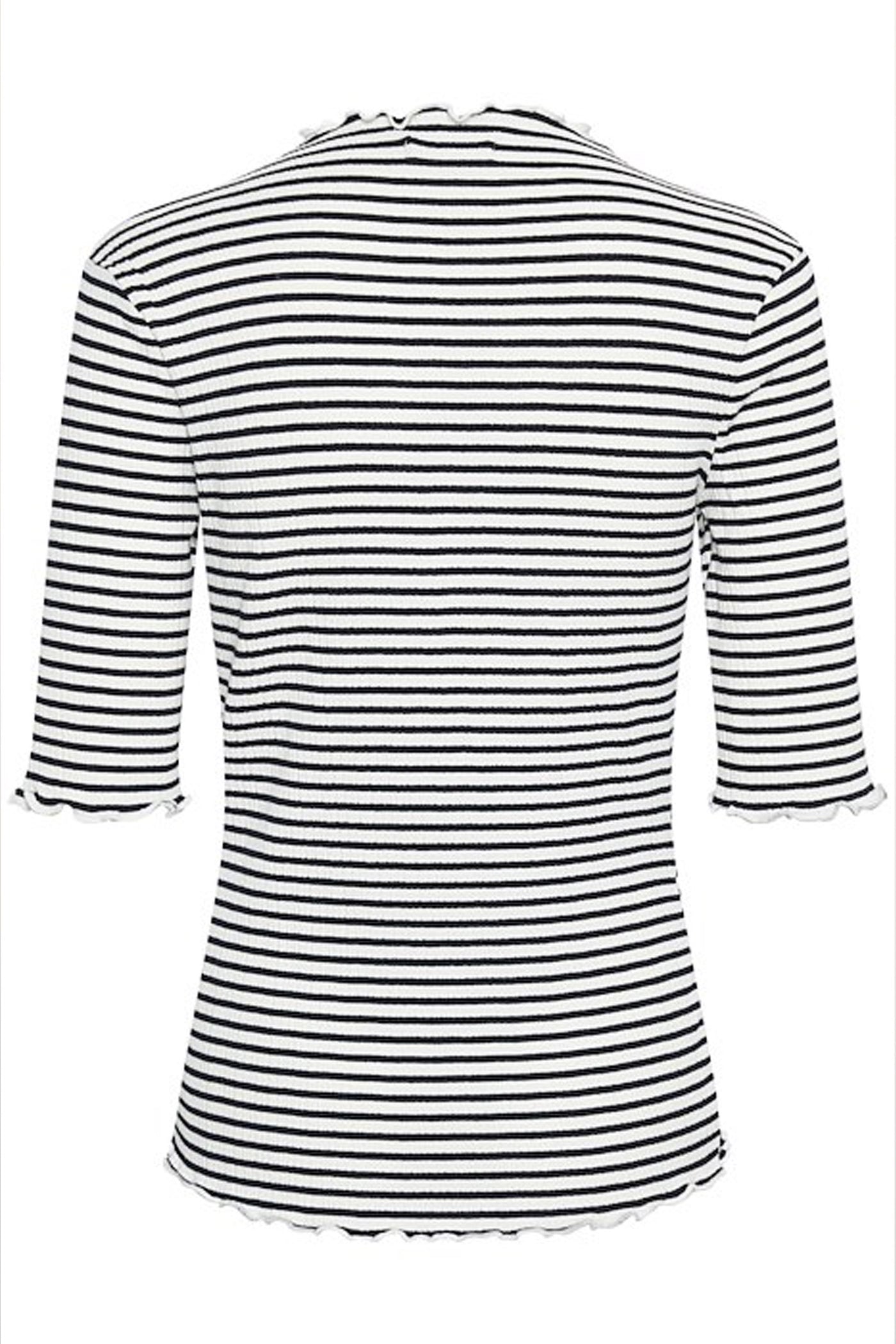 CandaceKB Stripe SS Egret/Night Sky Stripe - 10103631