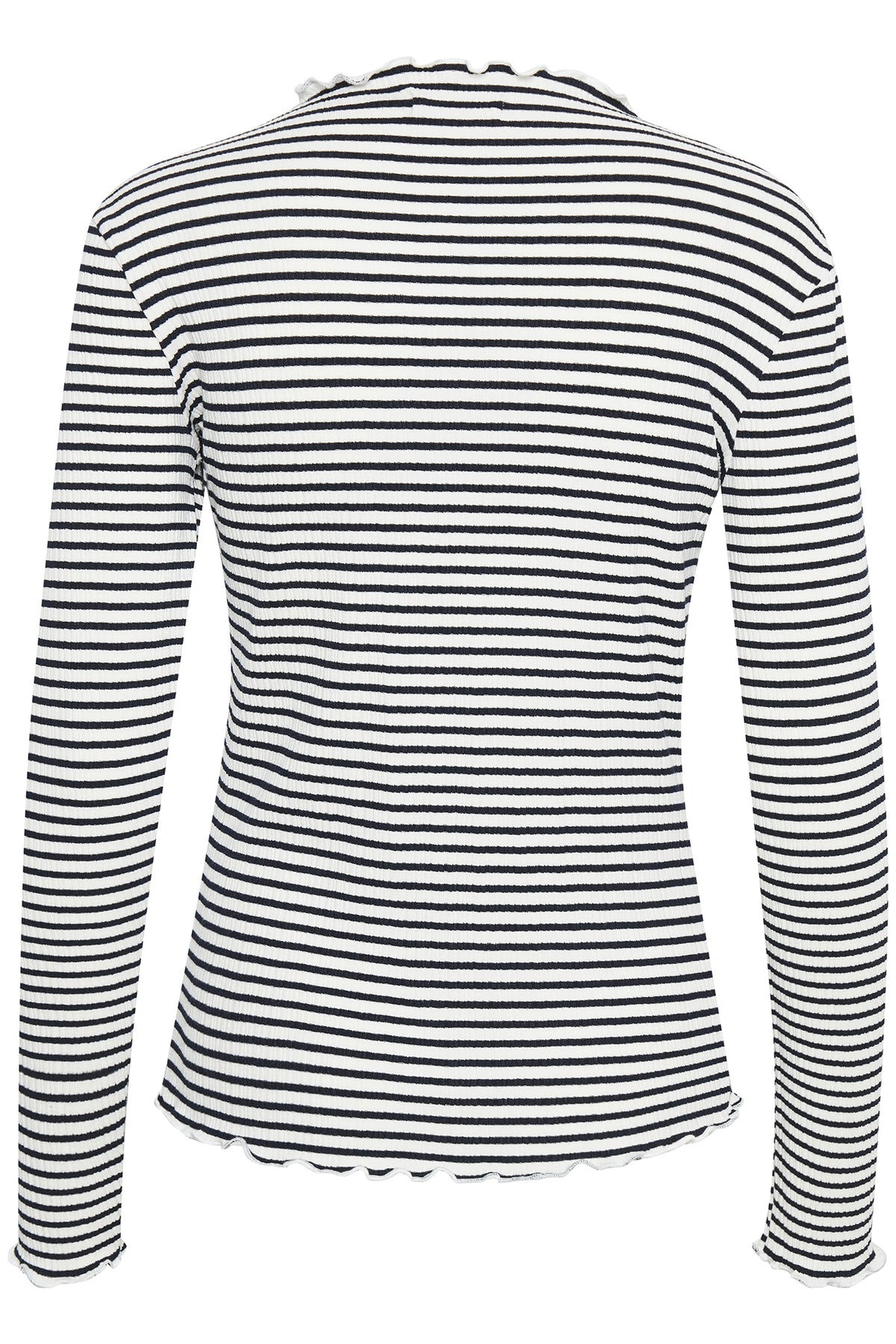 CandaceKB Stripe LS Egret/Night Sky Stripe - 10103632