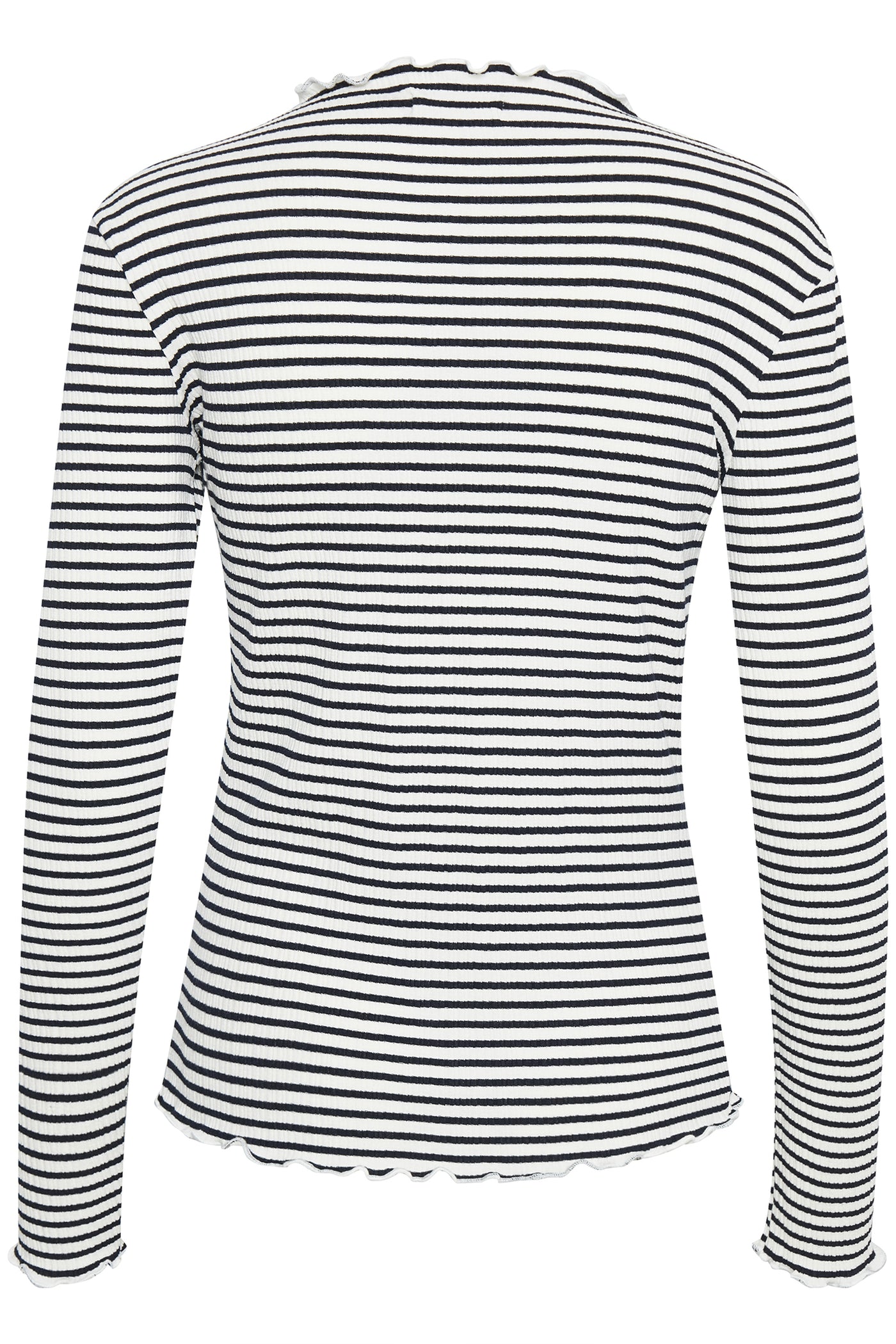 CandaceKB Stripe LS Egret/Night Sky Stripe - 10103632