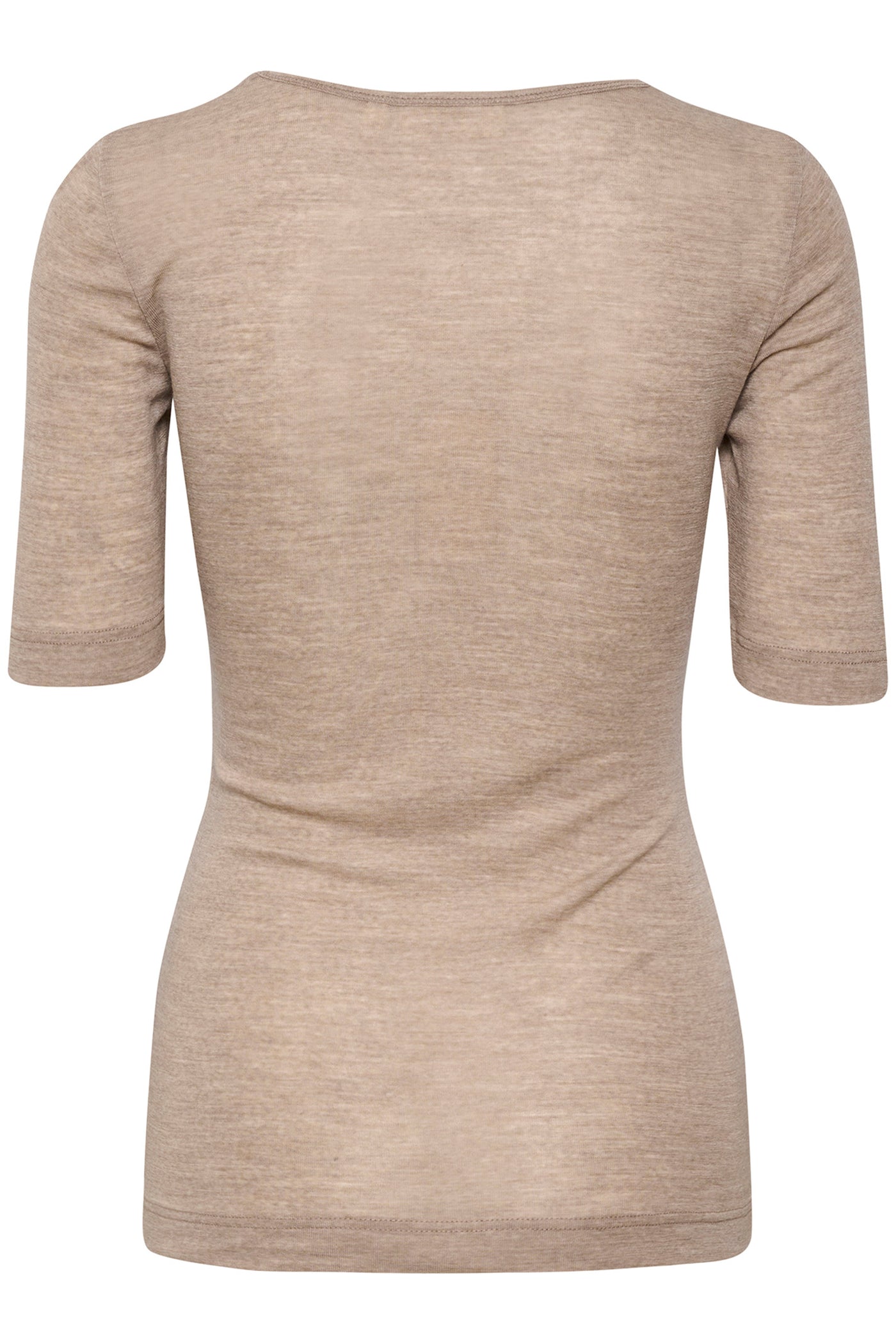 FangIW T-Shirt Oatmeal Melange - 30106098