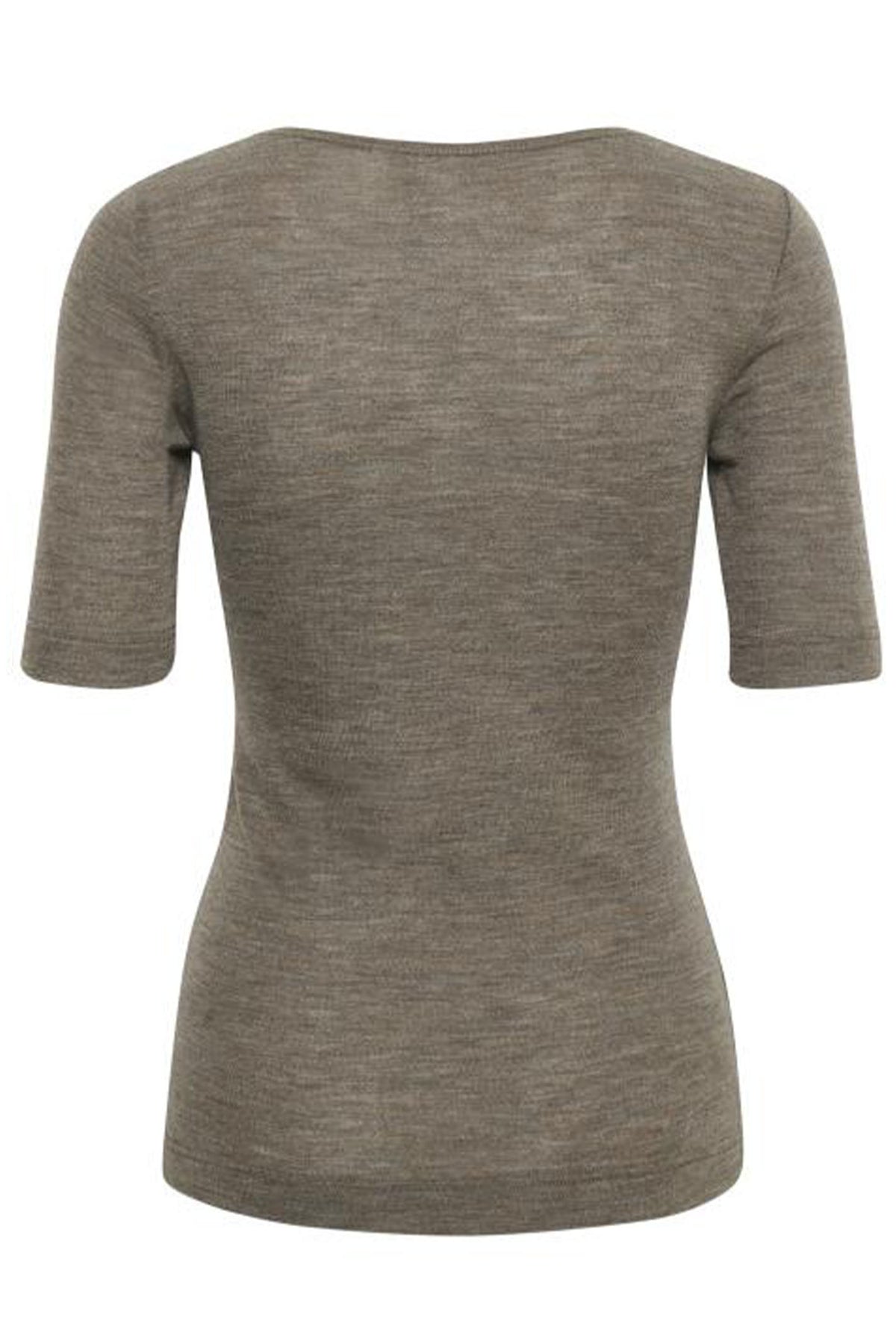 FangIW T-Shirt Brown Melange - 30106098