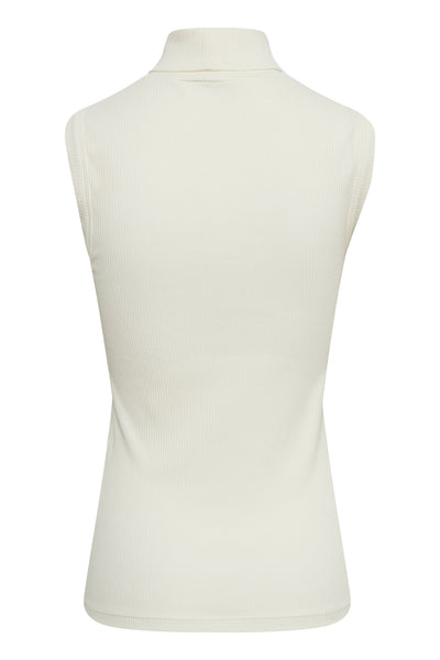 DagnaIW Rollneck Top Whisper White - 30106690 Thumbnail