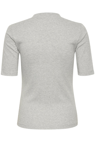DagnaIW Melange V T-Shirt Granite Melange - 30106865 Thumbnail
