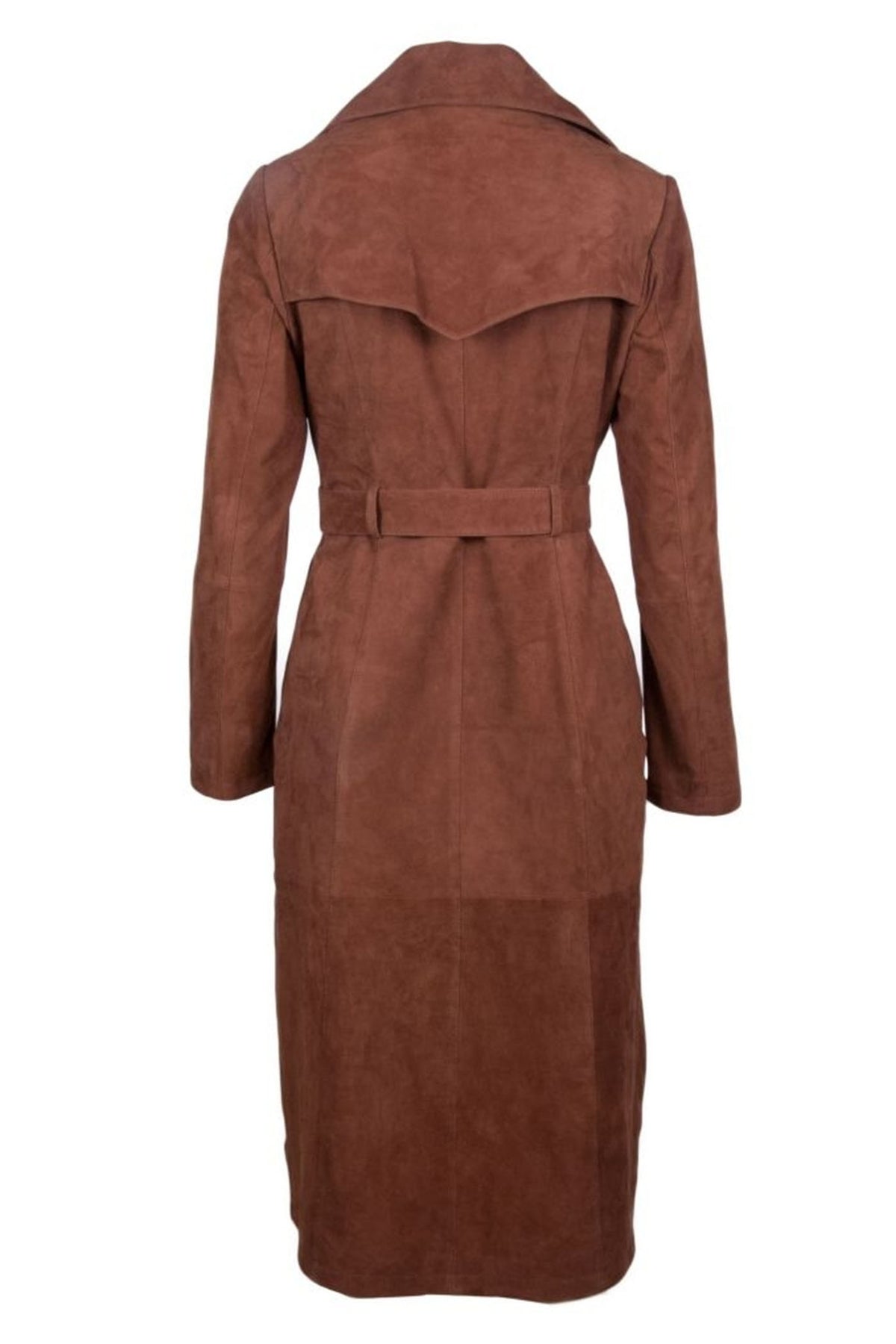 long draped coat CAMEL - 10480