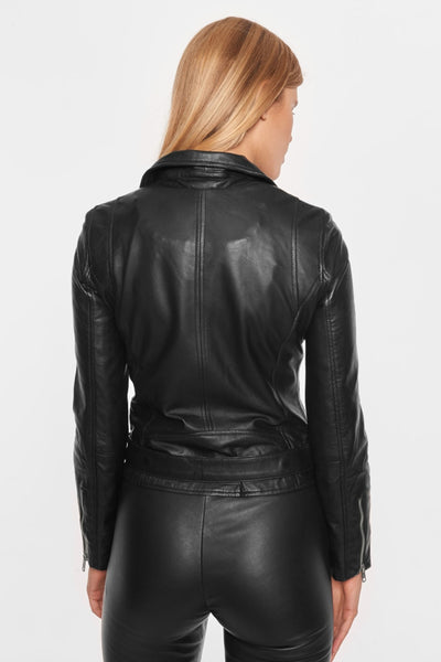 Biker Jacket Black - 11030 Thumbnail