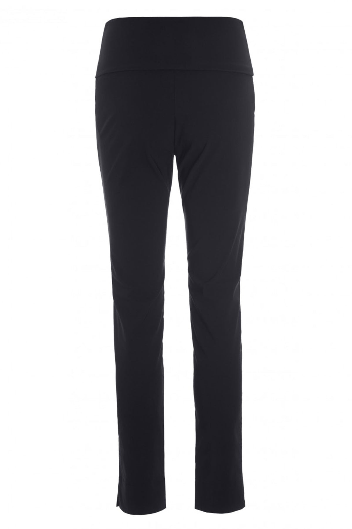 Magic stretch bukser med slids Black - 9-0291-0119
