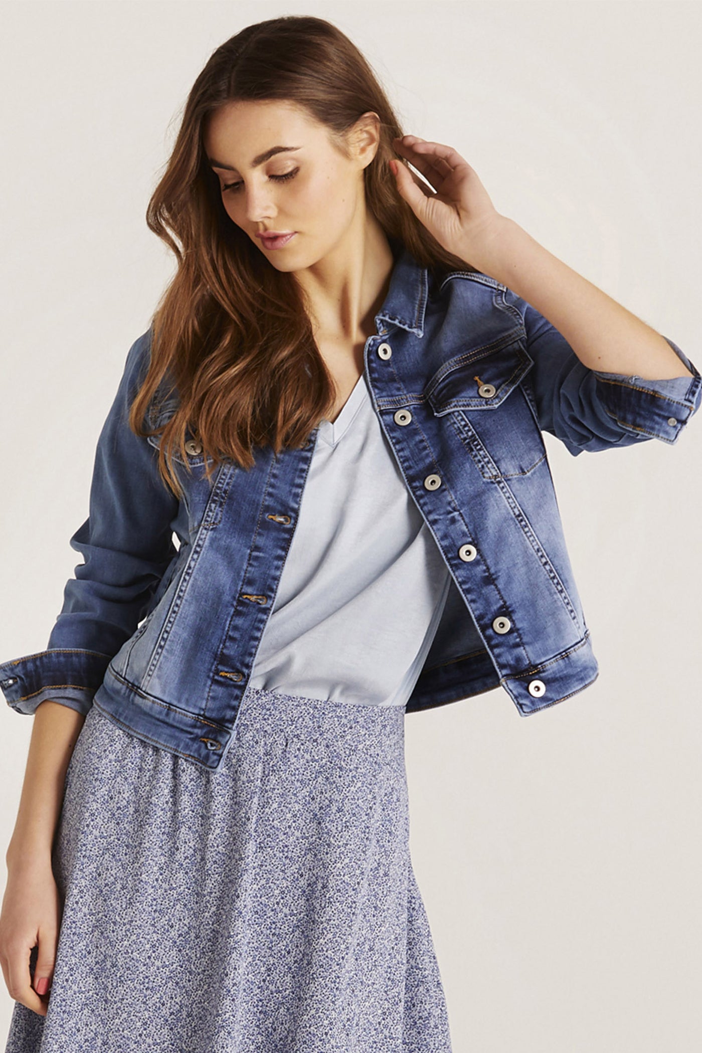 Billi denim jacket Denim blue - 14909