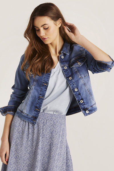 Billi denim jacket Denim blue - 14909 Thumbnail