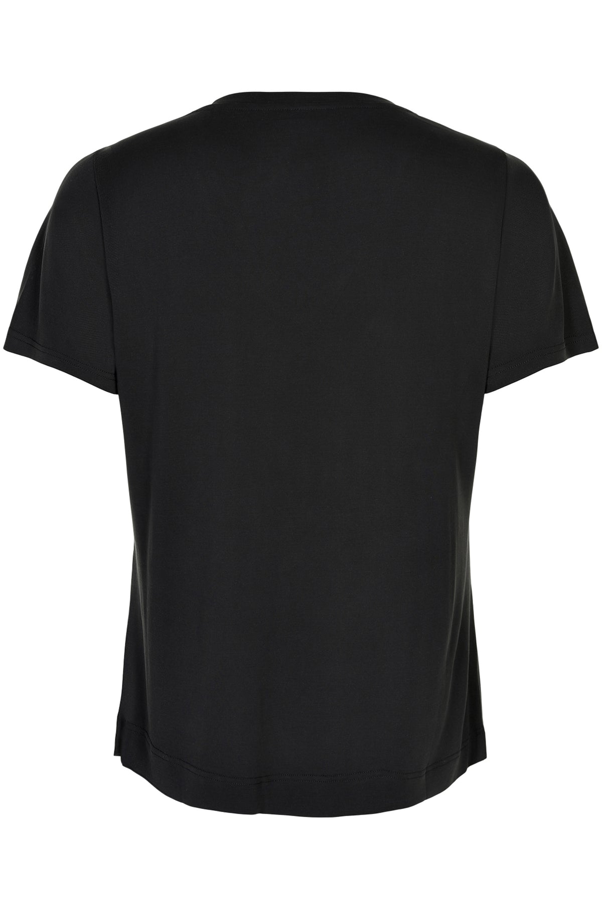 Nina t-shirt V-neck SORT - 14919