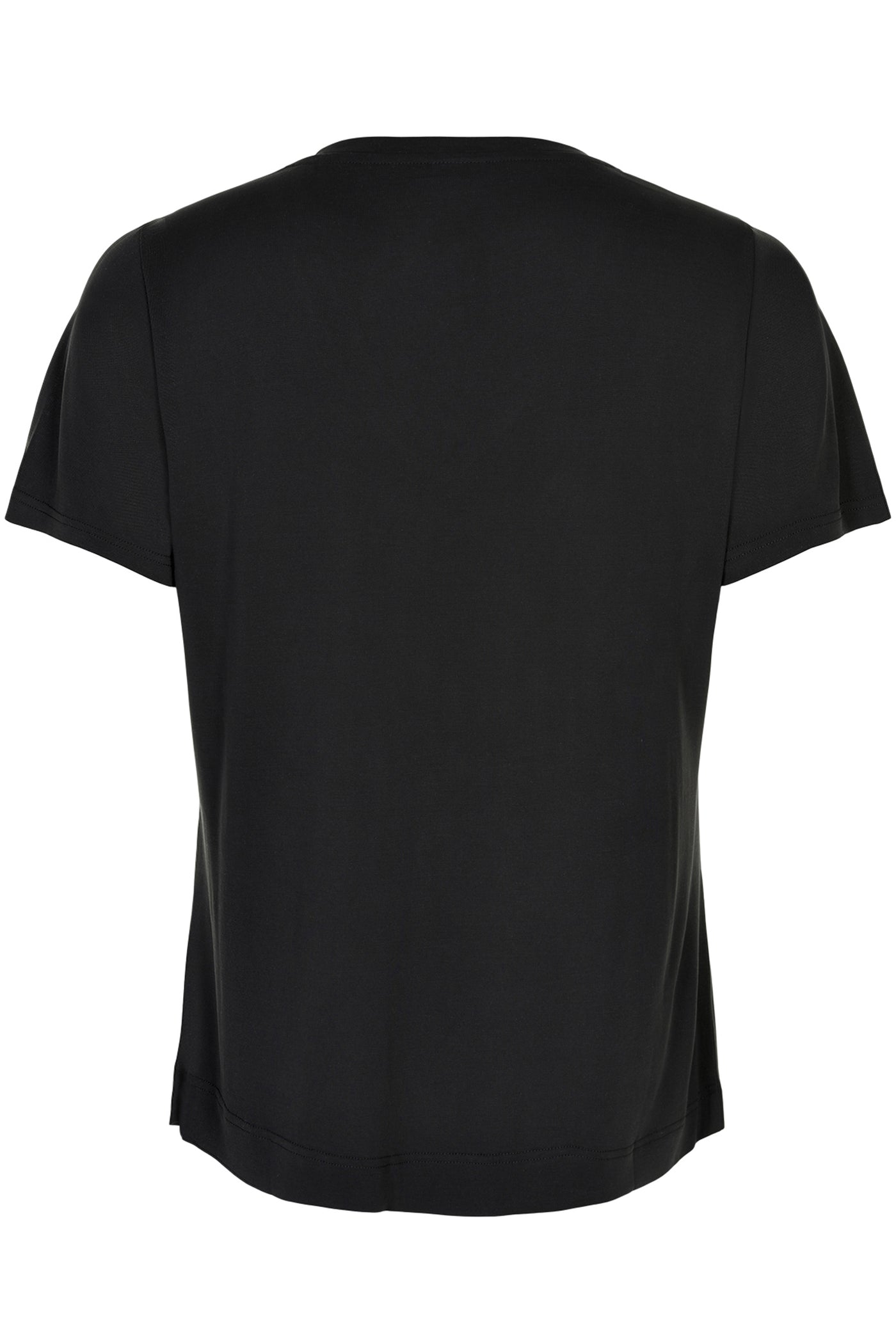 Nina t-shirt V-neck SORT - 14919