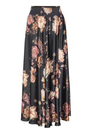 SAVANNAH NEDERDEL Scarf Print, Dark Navy. - SAVANNAH