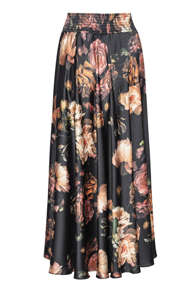 SAVANNAH NEDERDEL Scarf Print, Dark Navy. - SAVANNAH Thumbnail
