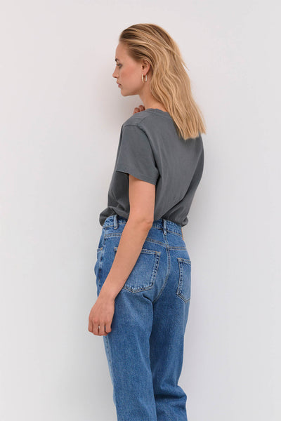 HanneMW Tee Silent Grey - 10704000 Thumbnail