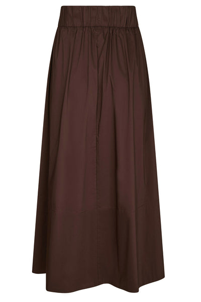 Yara Poplin Chocolate Brown - 158280 Thumbnail