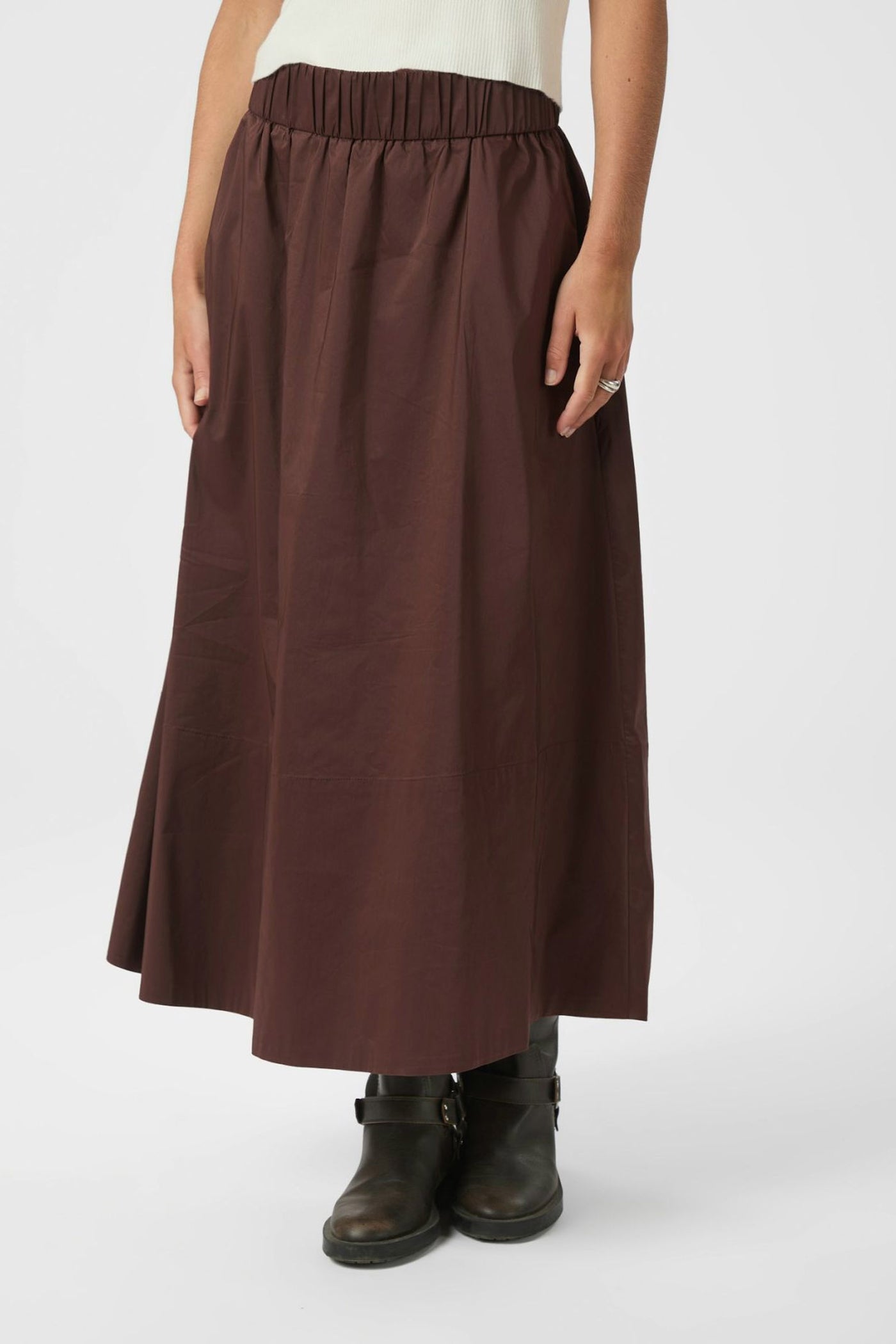 Yara Poplin Chocolate Brown - 158280