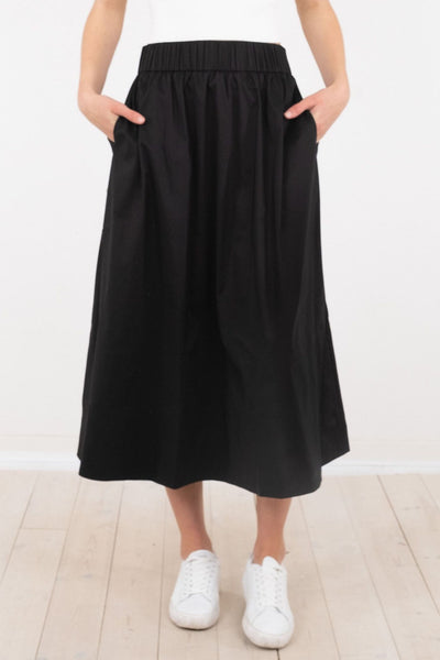 Yara Poplin Black - 158280 Thumbnail