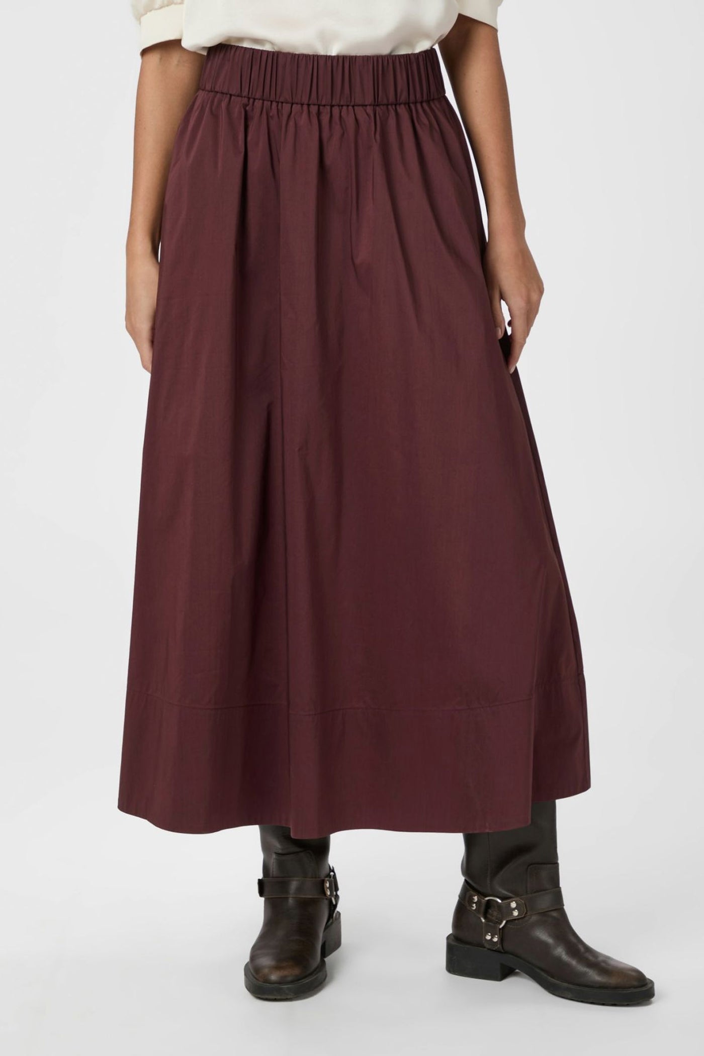 Yara Poplin Burgundy - 158280
