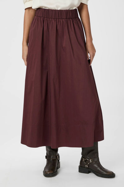 Yara Poplin Burgundy - 158280 Thumbnail