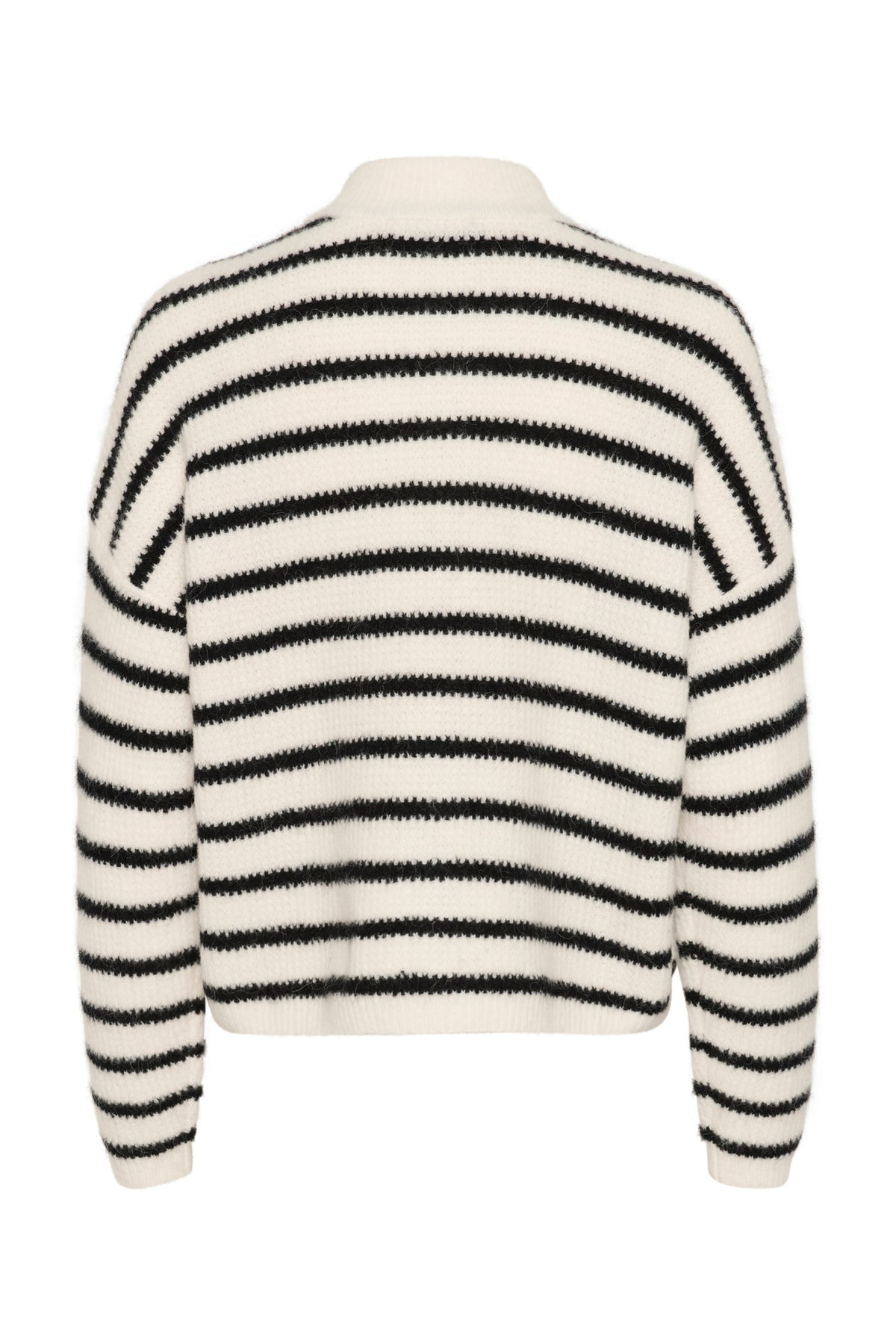 AlphaGZ short cardigan NOOS Ivory black striped - 10905931