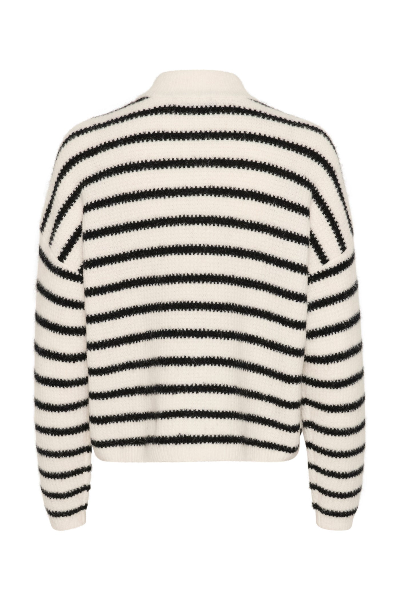 AlphaGZ short cardigan NOOS Ivory black striped - 10905931