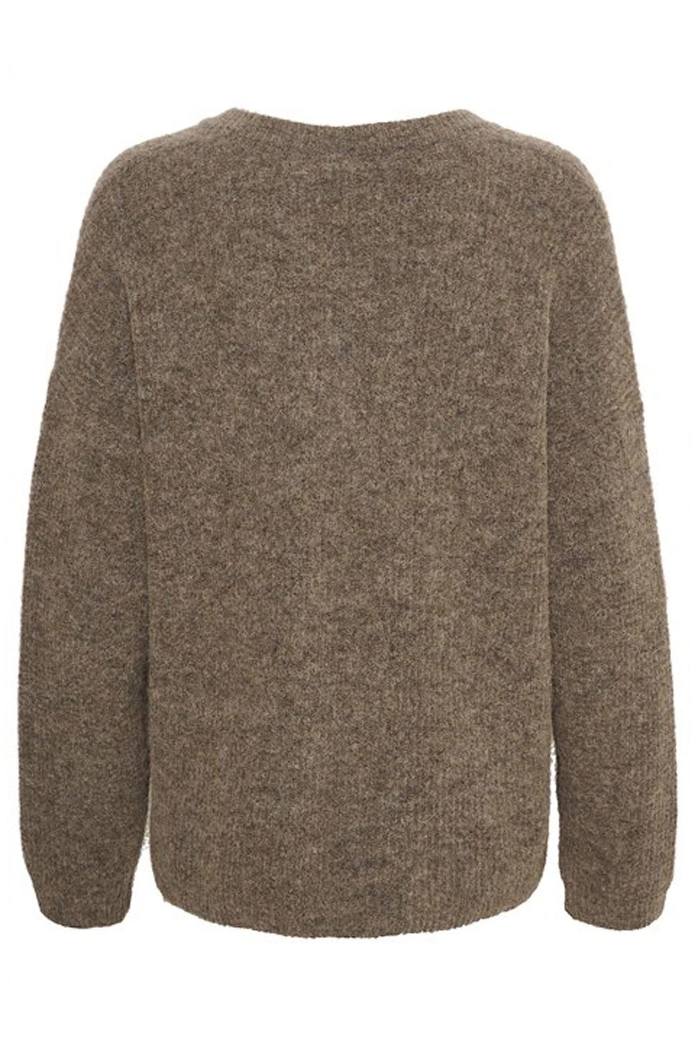 AlphaGZ V-pullover NOOS Dark sand melange - 10905932