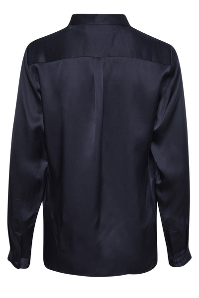Leonore Shirt Premium Marine Blue - 30104237 Thumbnail