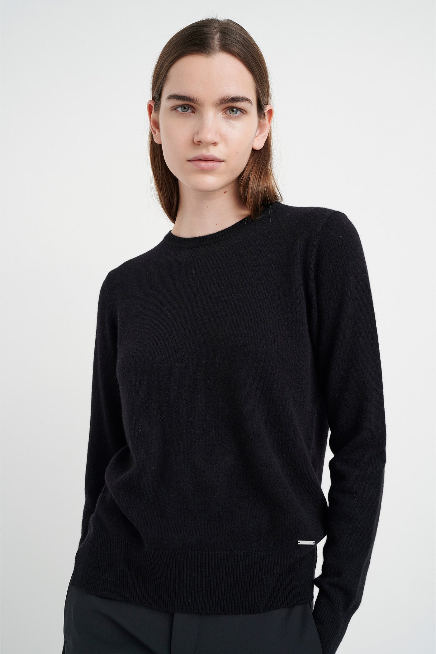 LukkaIW Crew-neck Pullover Black - 30107629