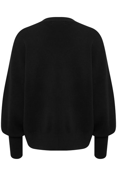 TenleyIW Ino-shape Cardigan Black - 30107825 Thumbnail