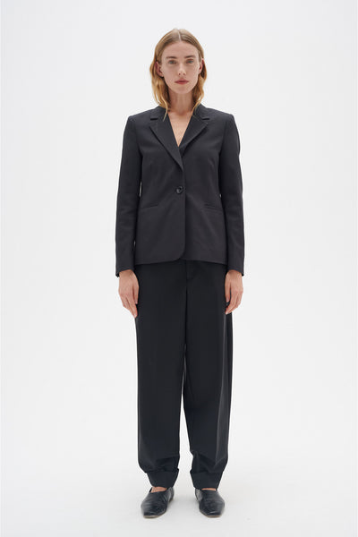 ZellaIW Classic Short Blazer Black - 30108171 Thumbnail