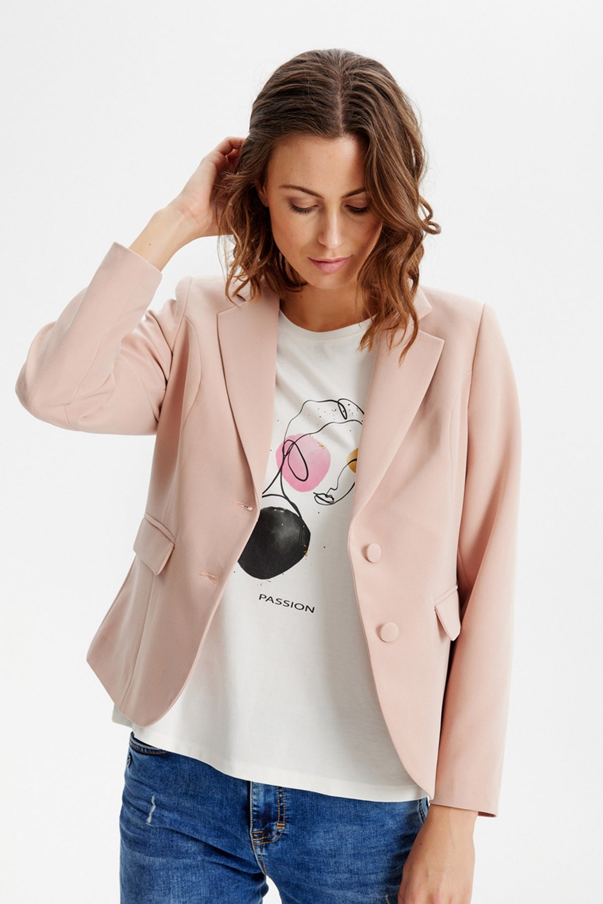 Lea Jacket Rose - 15217