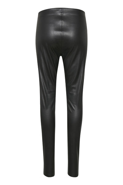 SLKaylee PU Leggings Black - 30403303 Thumbnail