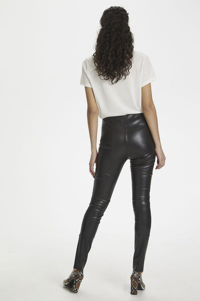 SLKaylee PU Leggings Black - 30403303 Thumbnail