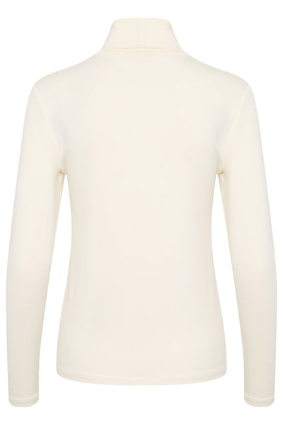 SLHanadi Rollneck LS Whisper White - 30403340 Thumbnail