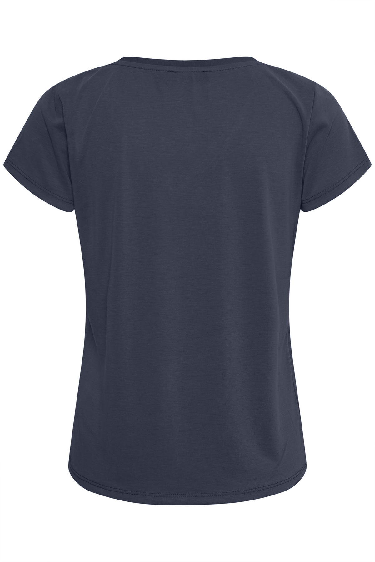 SLColumbine V-neck SS Navy - 30404284