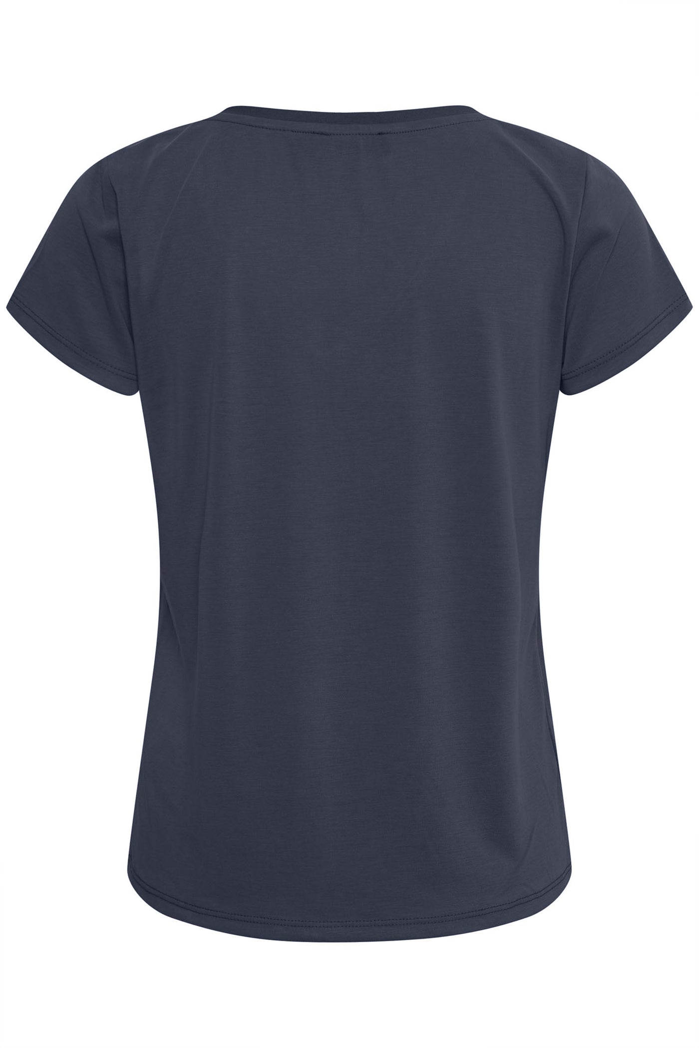 SLColumbine V-neck SS Navy - 30404284