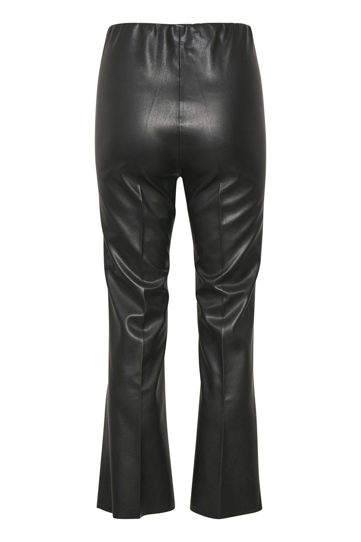 SLKaylee PU Kickflare Pants Black - 30404598
