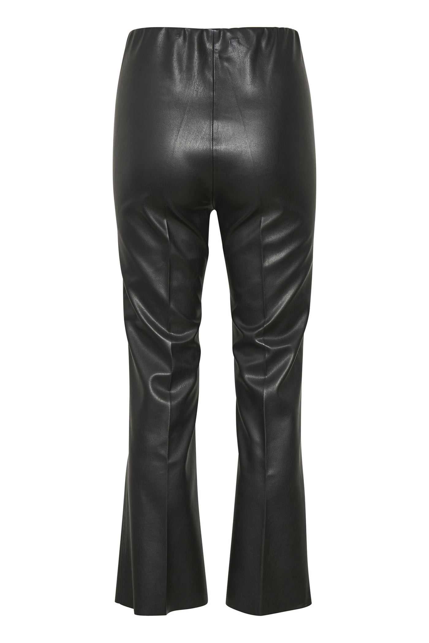 SLKaylee PU Kickflare Pants Black - 30404598