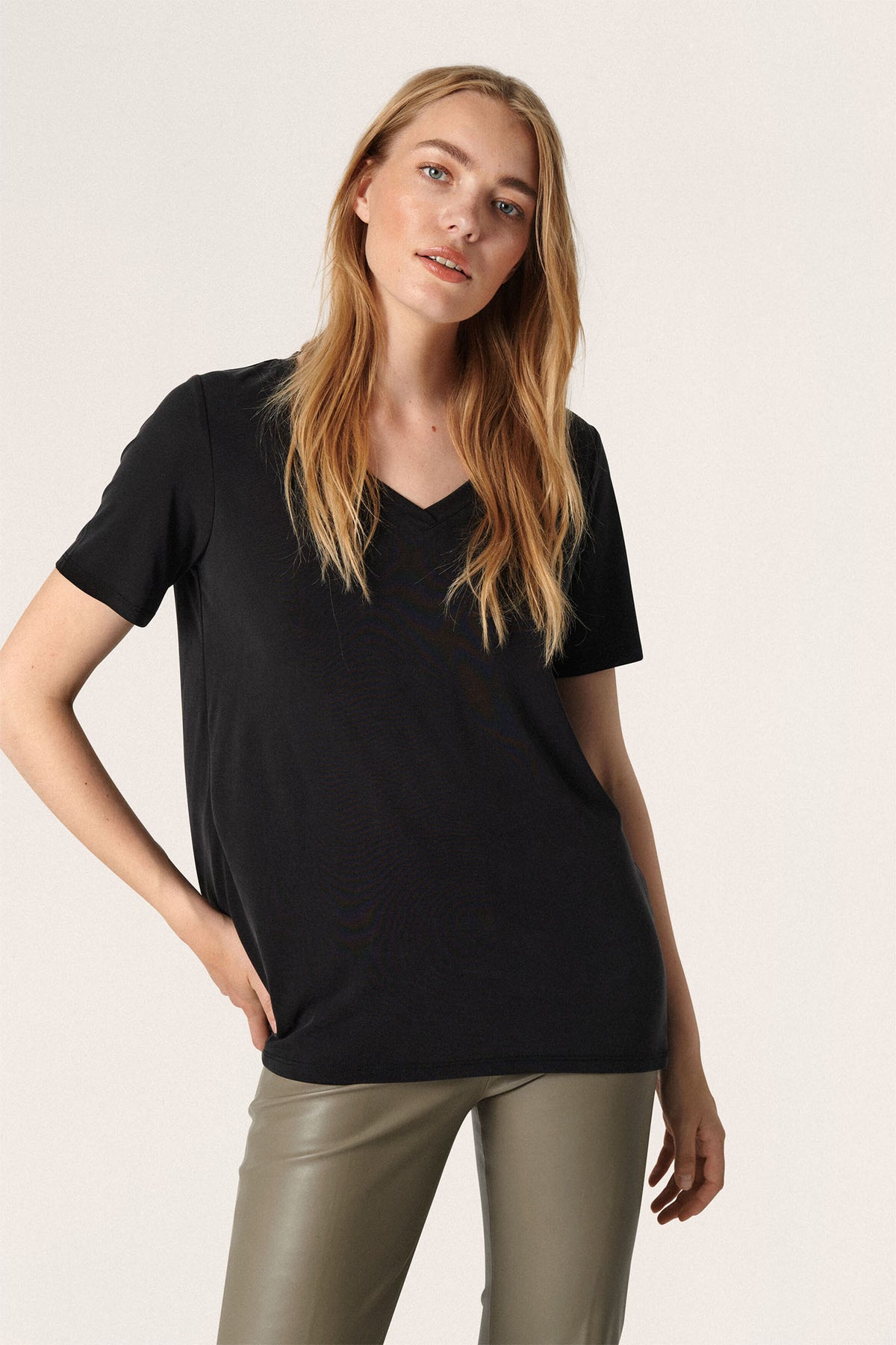 SLColumbine Oversize T-shirt S Black - 30404970