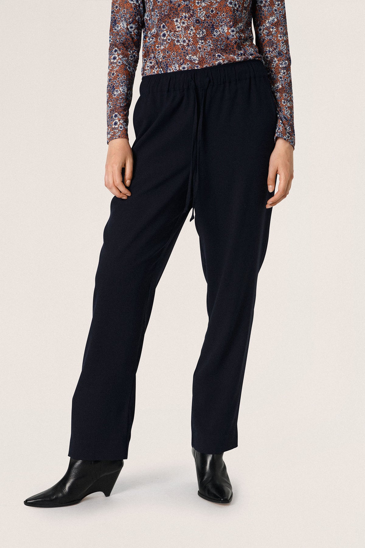 SLShirley Tapered Pants Night Sky - 30406346