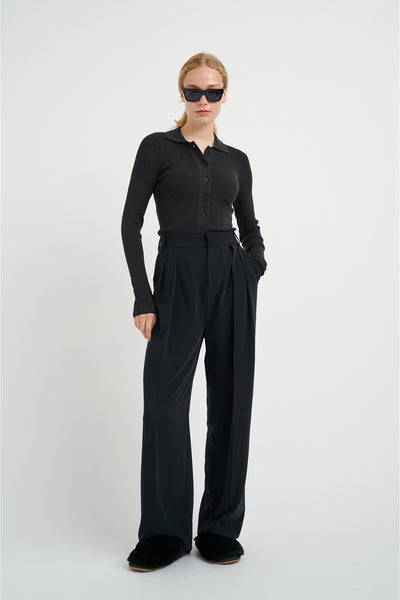 NatalyaIW Pleated Pant Black - 30107965 Thumbnail