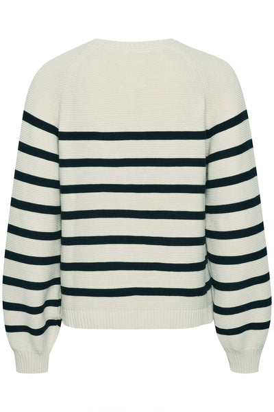 SayaPW PU Dark Navy Stripe - 30307539 Thumbnail