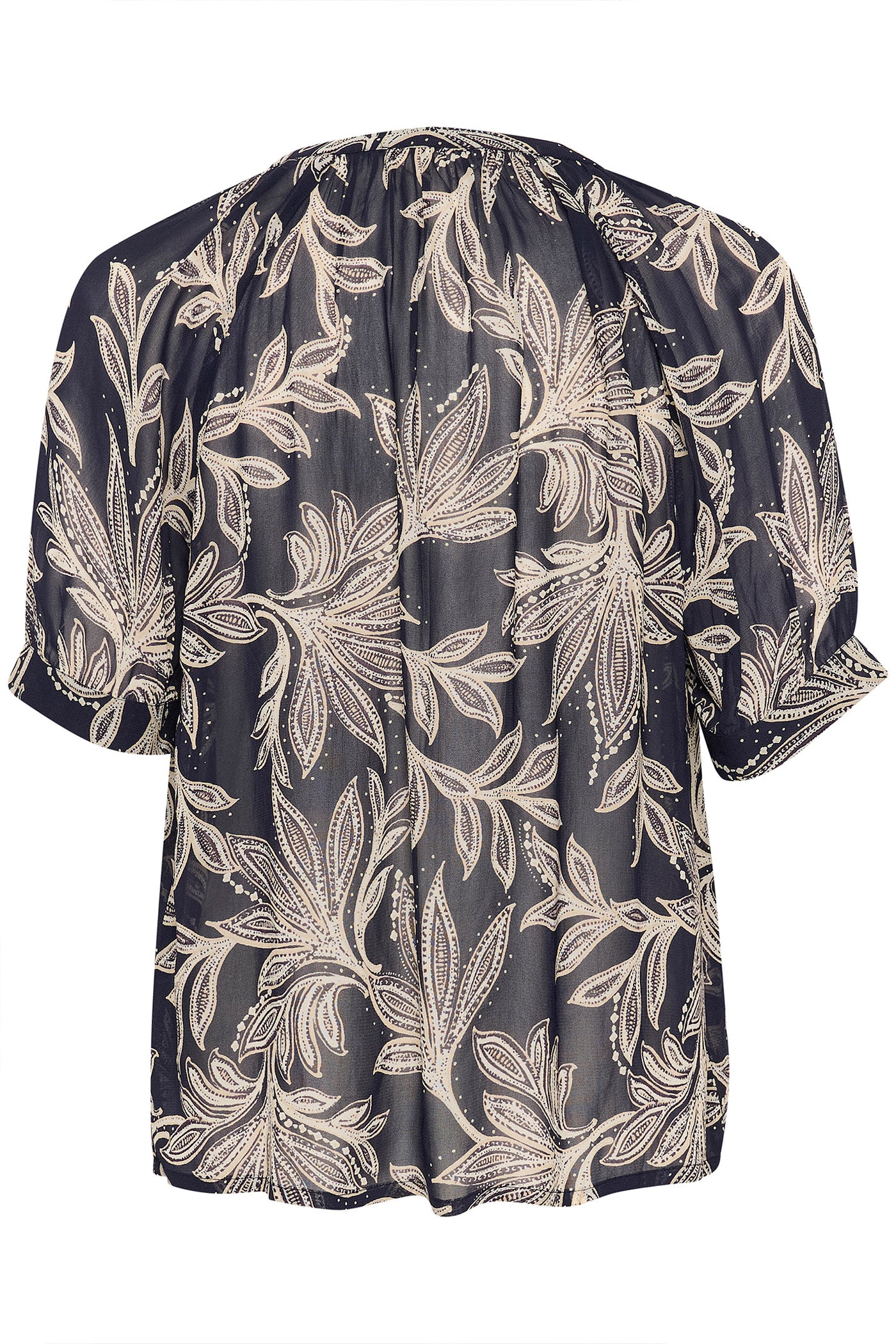 PopsyPW BL Dark Navy Delicate Leaf - 30307904