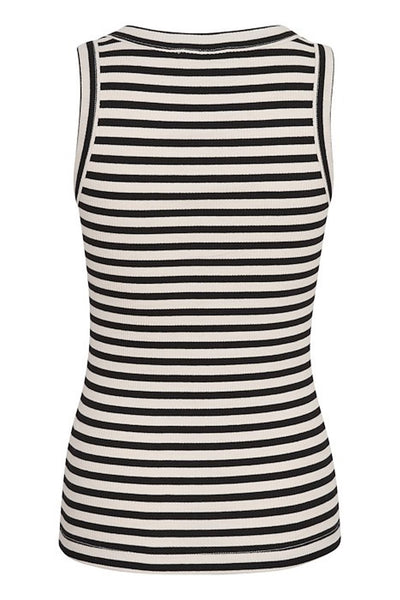 DagnaIW Striped Tank Black / Whisper White - 30107268 Thumbnail