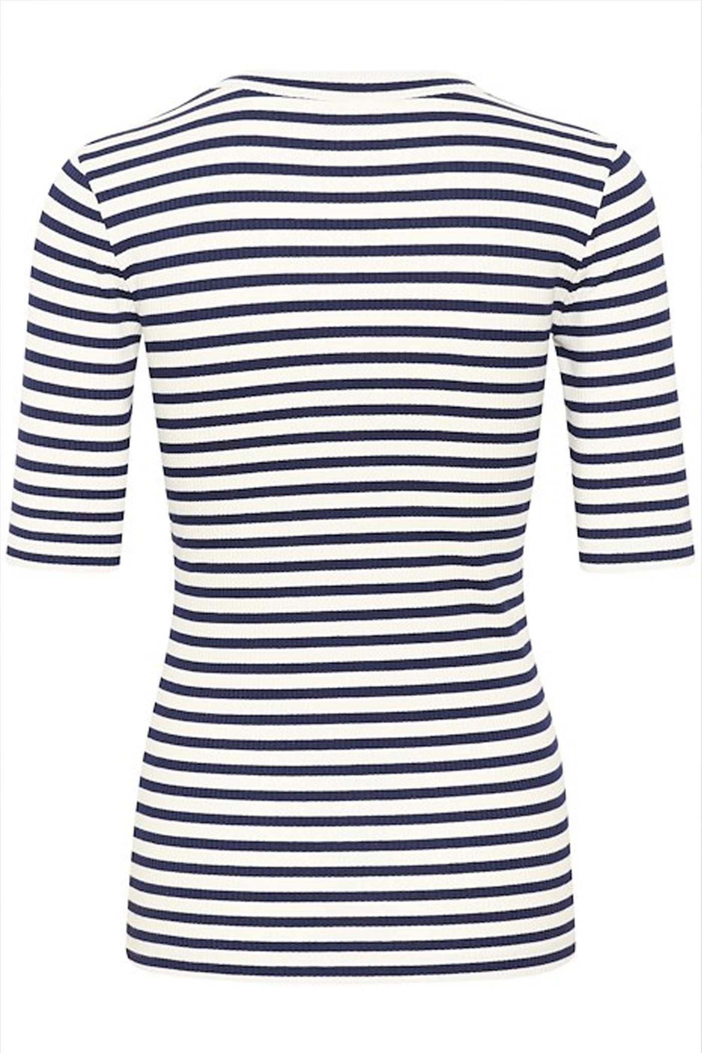 DagnaIW Striped T-Shirt Whisper White/ Midnight Magic - 30107269