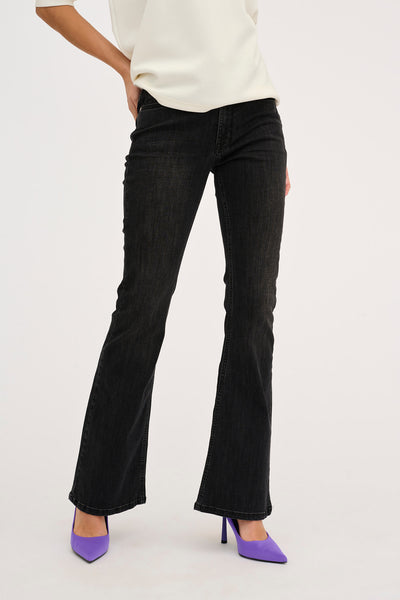 36 THE DEKOTA 100 HIGH BOOTCUT Black Wash - 10704209 Thumbnail
