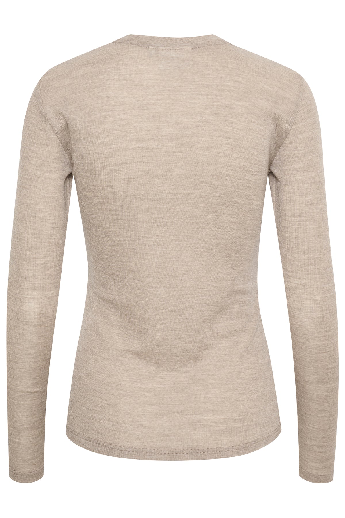 NiniaGZ ls wool roundneck NOOS Sand melange - 10906718