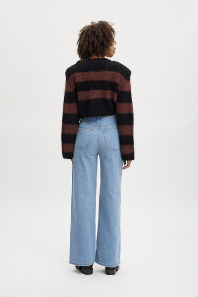 AuraGZ HW wide jeans NOOS Mid blue washed - 10907701 Thumbnail