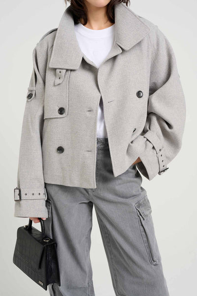 AvicGZ jacket Grey Melange - 10908182 Thumbnail