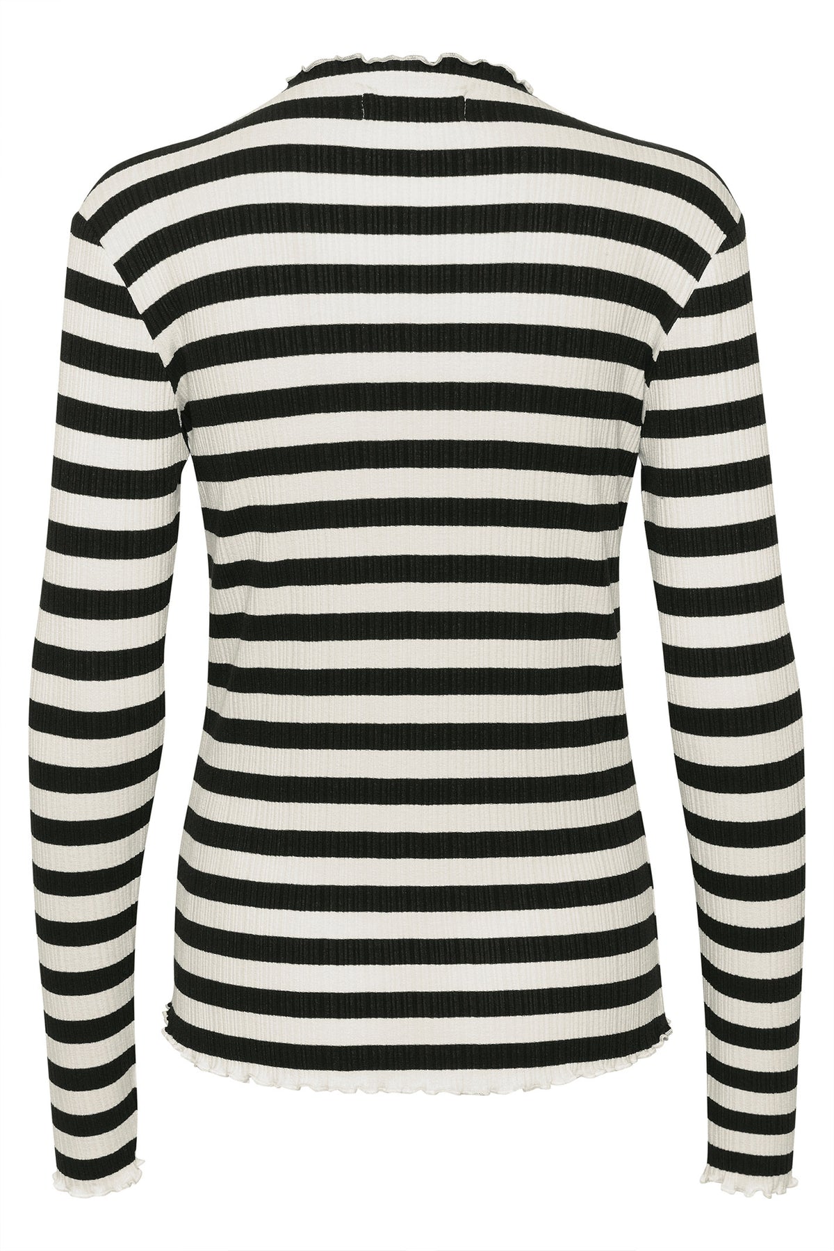 CandaceKB Big Stripe LS Egret/Meteorite Stripe - 10104638
