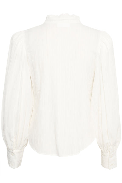 FrostyKB Frill Shirt Bright White - 10104709 Thumbnail